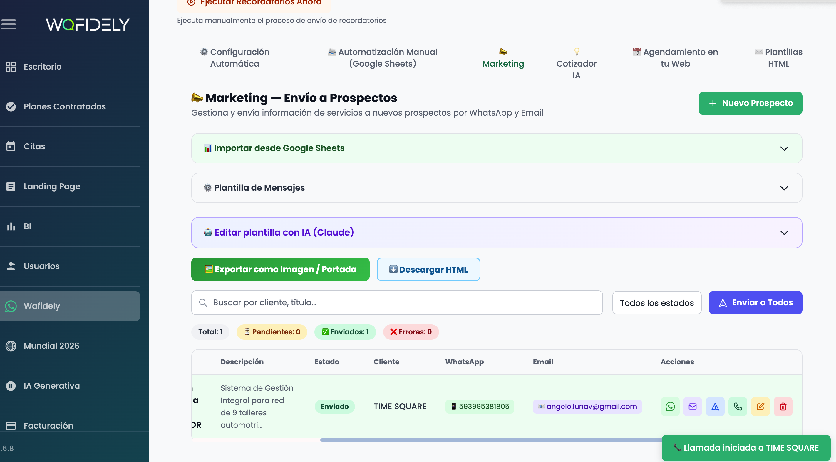 Integraciones con Sistemas Externos